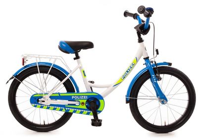 Kinderfahrrad 18 Zoll Bachtenkirch Polizei (Edition 2025) 18" 2025 | 18 Zoll | Tiefeinsteiger (Bild 1)